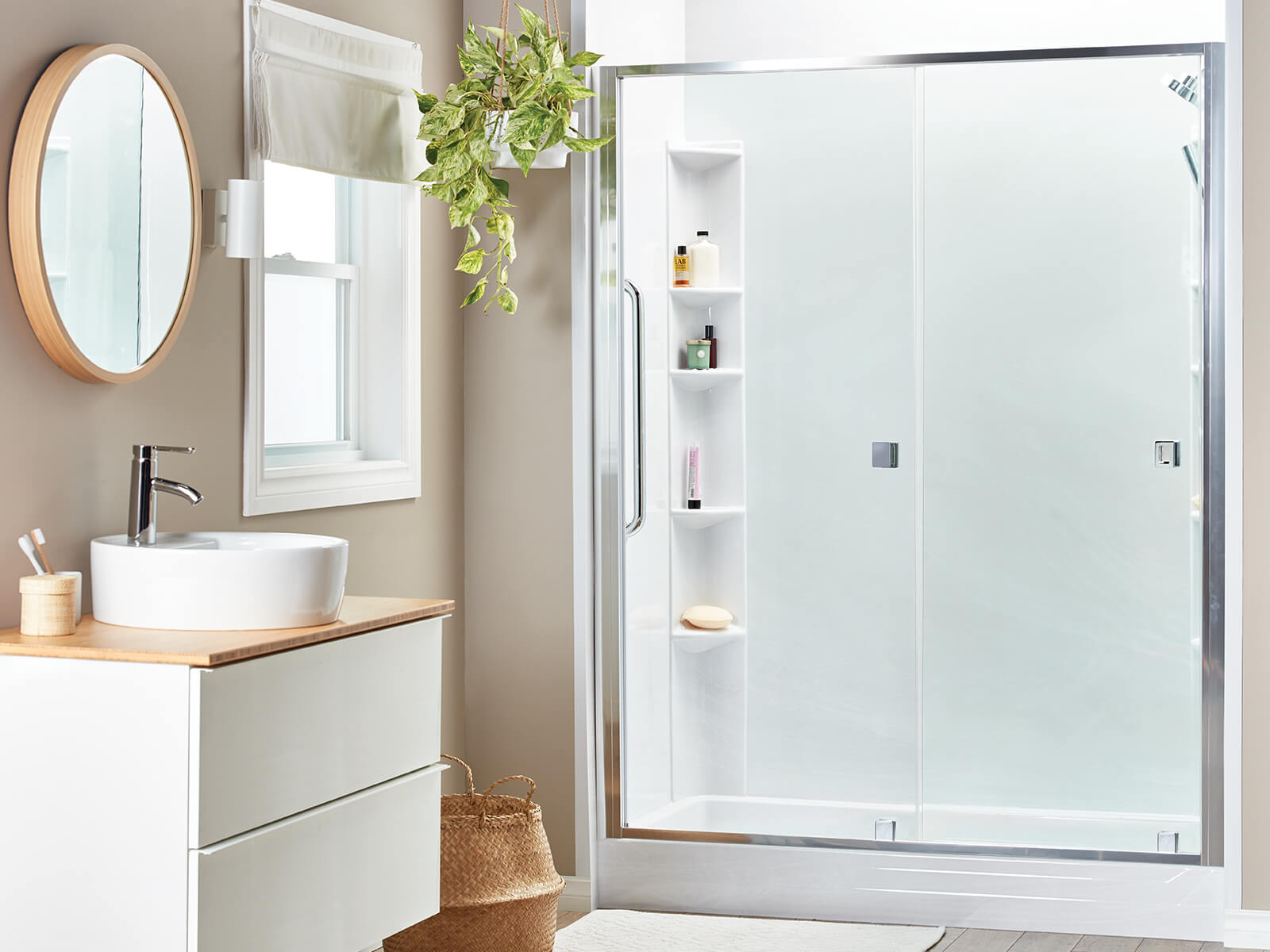 Replace your old bathtub with a new shower!