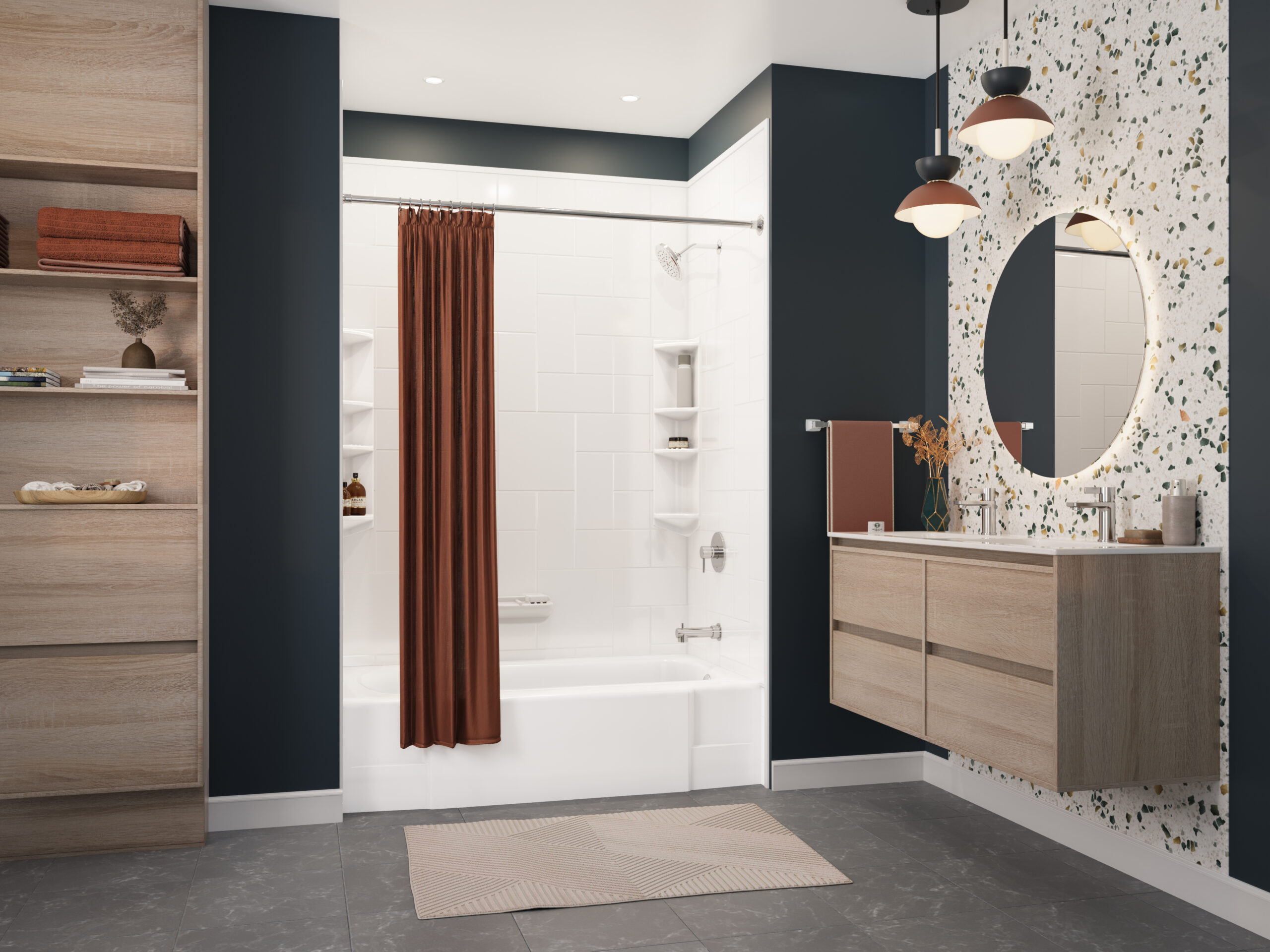 Modern Transitional Bathroom Ideas and Designs